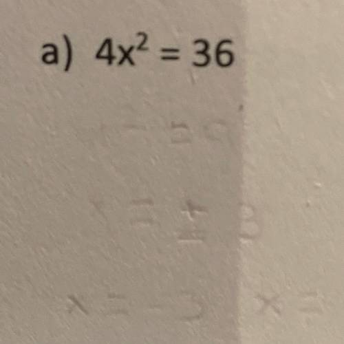 How can I solve this quadratic using the square root properly?
