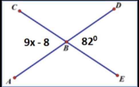 What is the value of x, and what is the missing angle?
NO LINKS, THEY WILL BE REMOVED