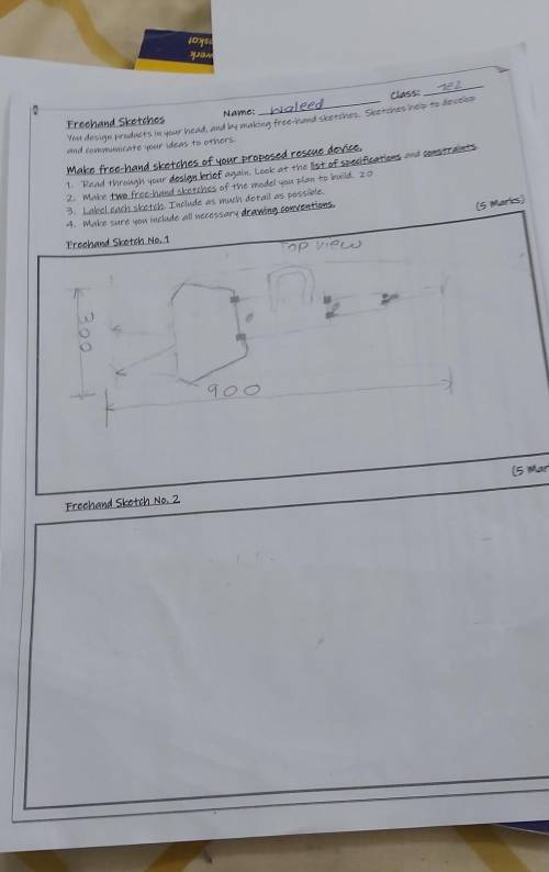 someone please please help with this we have to make a sketch of a hydraulic spreader or cutter I c