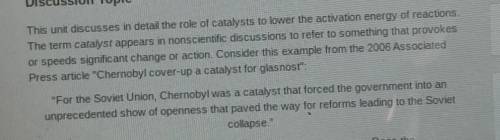 Discuss how the scientific term has made its way into common usage. Does the term catalyst carry th