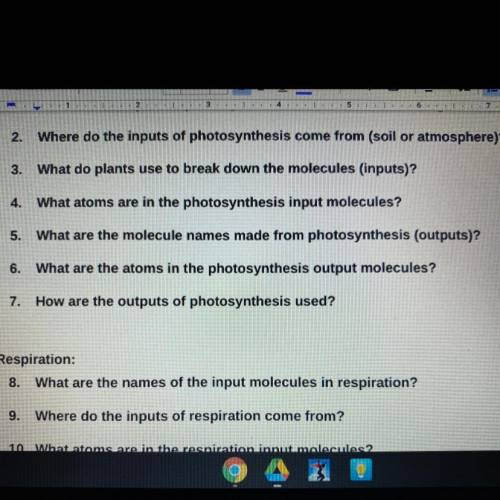 Please help it's for biology 2-7