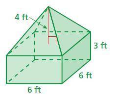 Find the volume of the composite solid. Please answer today. The answer is not 132. I already tried