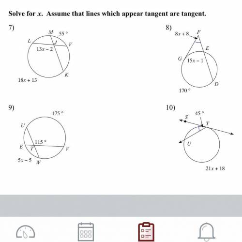 What are the answers for 7-10 this is geometry.