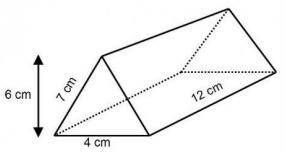 The volume of the polyhedron is ______ cm3.