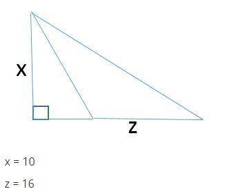 The area of the triangle is ____ (rounded to the ones place) inches squared