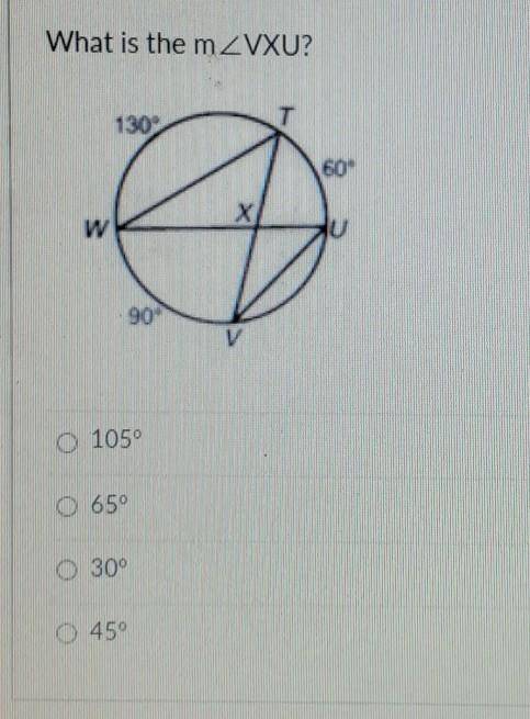 What is the angle VXU?Plzzz help ​