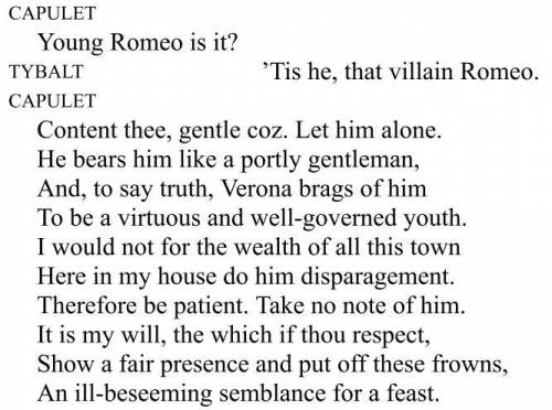 In romeo and juliet passage 1 line 64, what does the phrase, “content thee” most closely mean?

A.