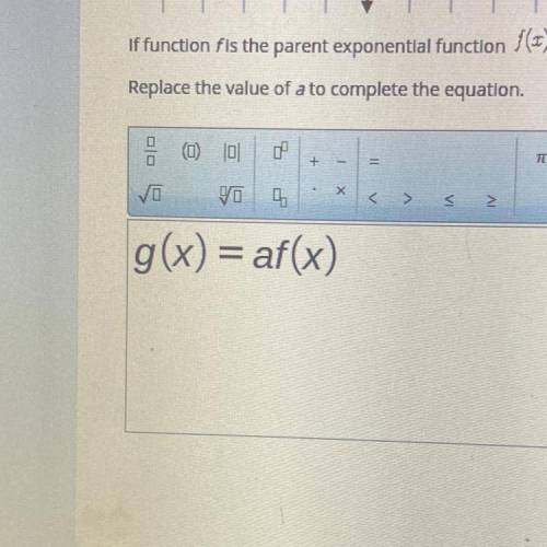 If function f is the parent exponential function f(x) = e^x

what is the equation of transformed f