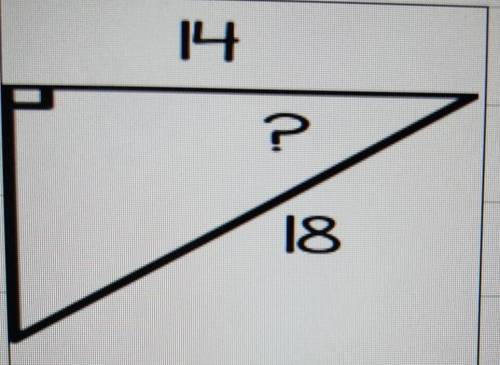 Solve from missing angle​