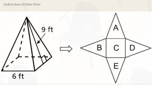 Find the surface area of the prism.
Please help