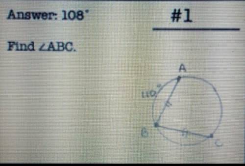 teacher already gave the answer she wants me to figure out how she got the answer. please help if a