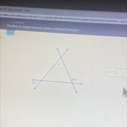 Find the value of x
help pleaee