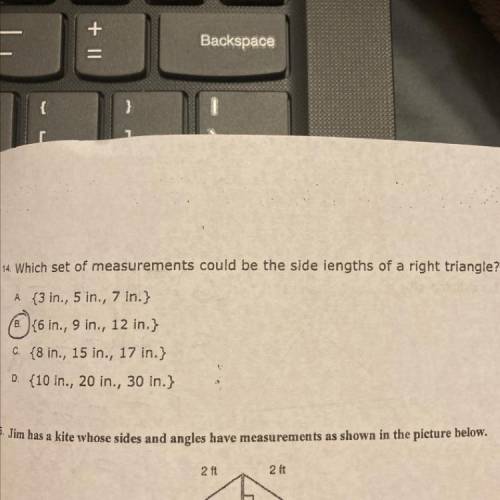 Help solve this I’m not sure if my answer was right. Pythagorean theorem.
