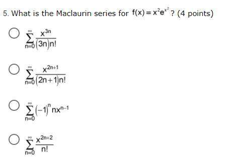 Maclaurin series in picture