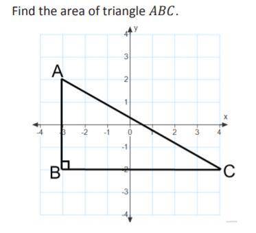 ) Find the area of the shape.