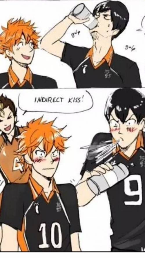 What me and kageyama's day be like and all i did was give him water​