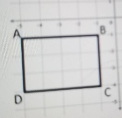 Rectangle ABCD is translated according to the rule (x, y) - (x + 6, y) to rectangle A' B'C'D' and t