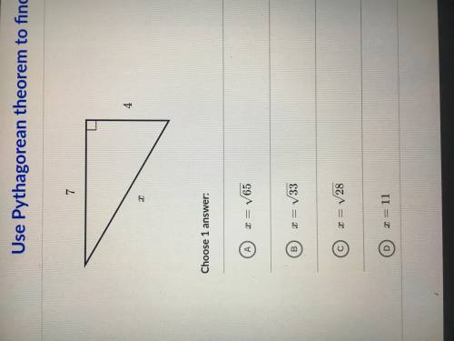 Find the value of x.
Can someone help please?