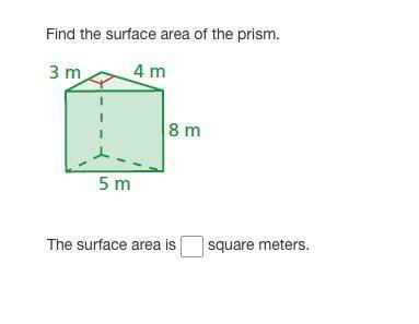 PLEASE HELP QUICKLY!!!
Find the surface area: