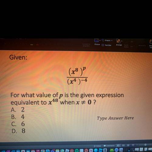 PLEASE HELP! CHOOSE ONE OF THE ANSWER CHOICES AND SHOW YOUR WORK. Don’t put a link as the answer.