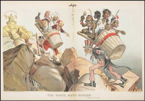 50 POINTS 
Meaning of this picture and how does this political cartoon say about Imperialism?