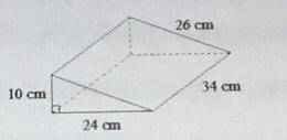 What is the surface area of the given figure?

2,520 cm >2
2,792 cm>2
4,080 cm>2
2,280 cm