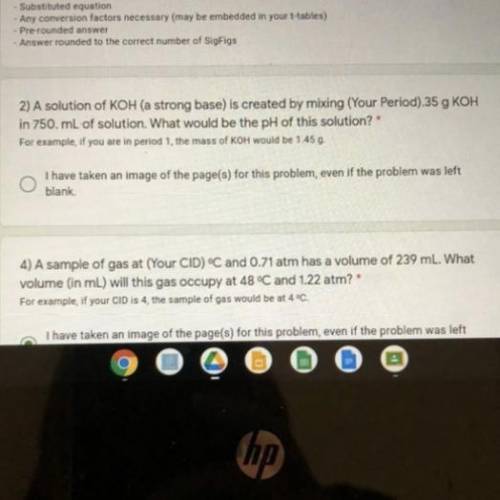 PLEASE HELP RIGHT NOW (i’m period 6) so it’s 6.35 g KOH