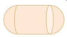 Which shapes make up this composite figure?

a cylinder and a cone
a cylinder and two cones
a half