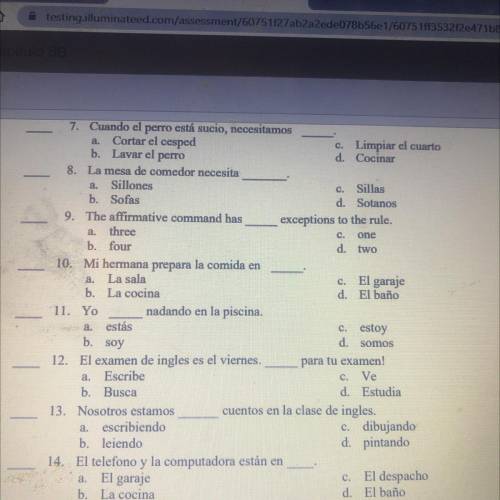 For those fluent in Spanish, plz help! Will give brainliest