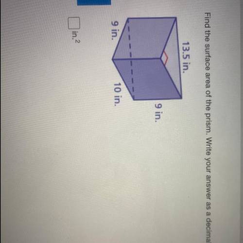 Hep me 15pts surface area of a prism.