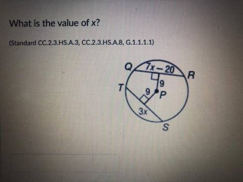 PLS HELP!! What is the value of x