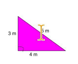 (4) please try and find the area of a triangle thank you