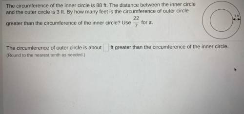 I need an answer asap ty.

Find the diameter of the circle with the given circumference use 3.14 f