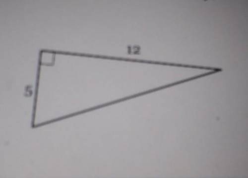 Pythagorean Theorem is what this assignment is on​