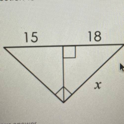 Solve for X (Geometry)