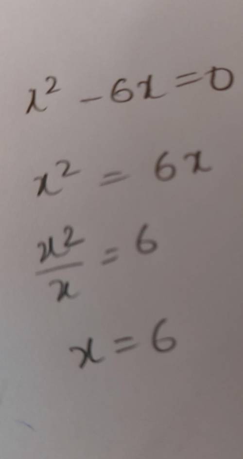 Solve for x:1.1.1x² - 6x=0​