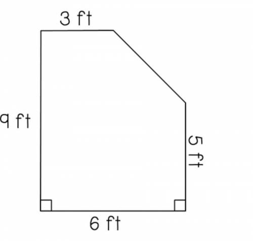 Find the area of the composite figure below.