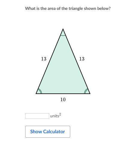 What is the area of this triangle? If possible, please let me know how you found the solution. Than