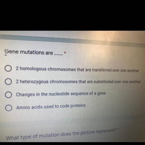 Gene mutations are...??