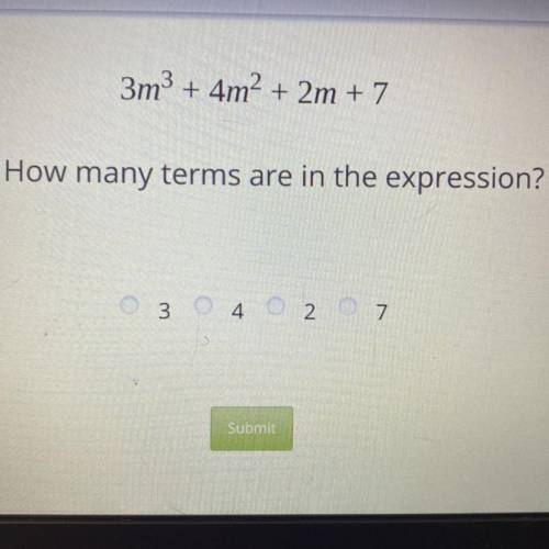 Please help, how many terms are in the expression?