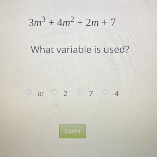 Follow up from my last question. What variable is used?