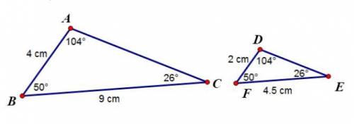 16 minutes! Brainliest and 20 points.

The two triangles below are similar.
What is the ratio of t
