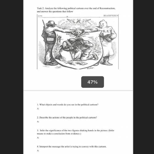 Anybody good with political cartoon in history and know #1-4 ? Free Brainliest and point..