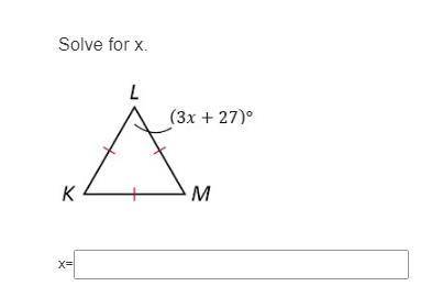 Solve for x.
Greatly appreciate all efforts :)