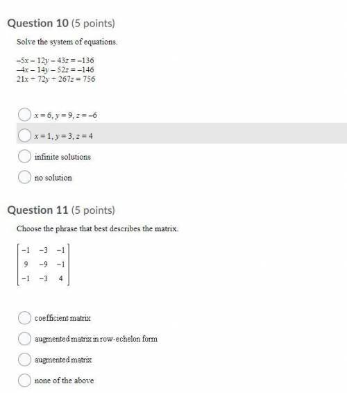 Help with these questions