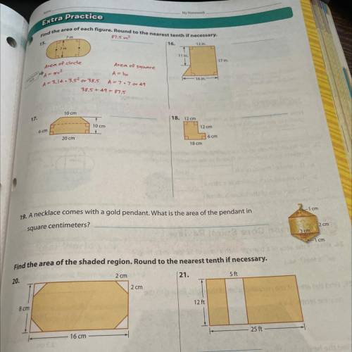 Need help please answer with work as well