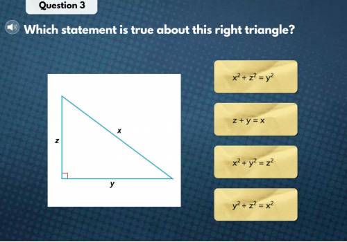 What statement is true about this triangle
