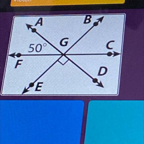 HELP! 
What is the measure of angle BGC??
