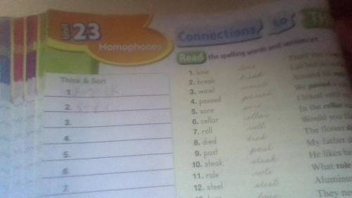 Spelling assignment and there are 20 words and there are 20 boxes you have to put the word in the 2