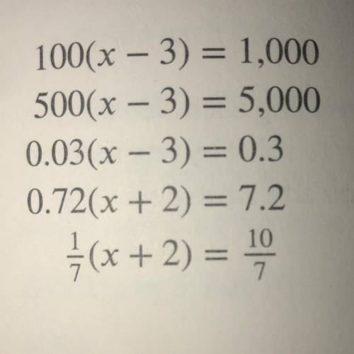Solve each equation 
For points!!